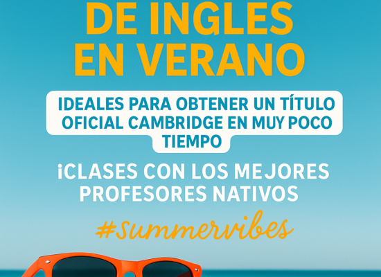 Impulsa tu inglés este verano: cursos intensivos con título oficial Cambridge en tiempo récord