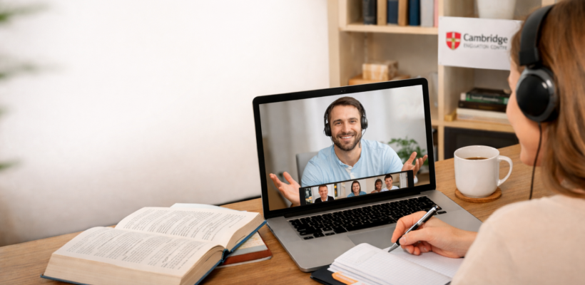 Impulsa tu inglés con profesores nativos y certificación Cambridge desde casa